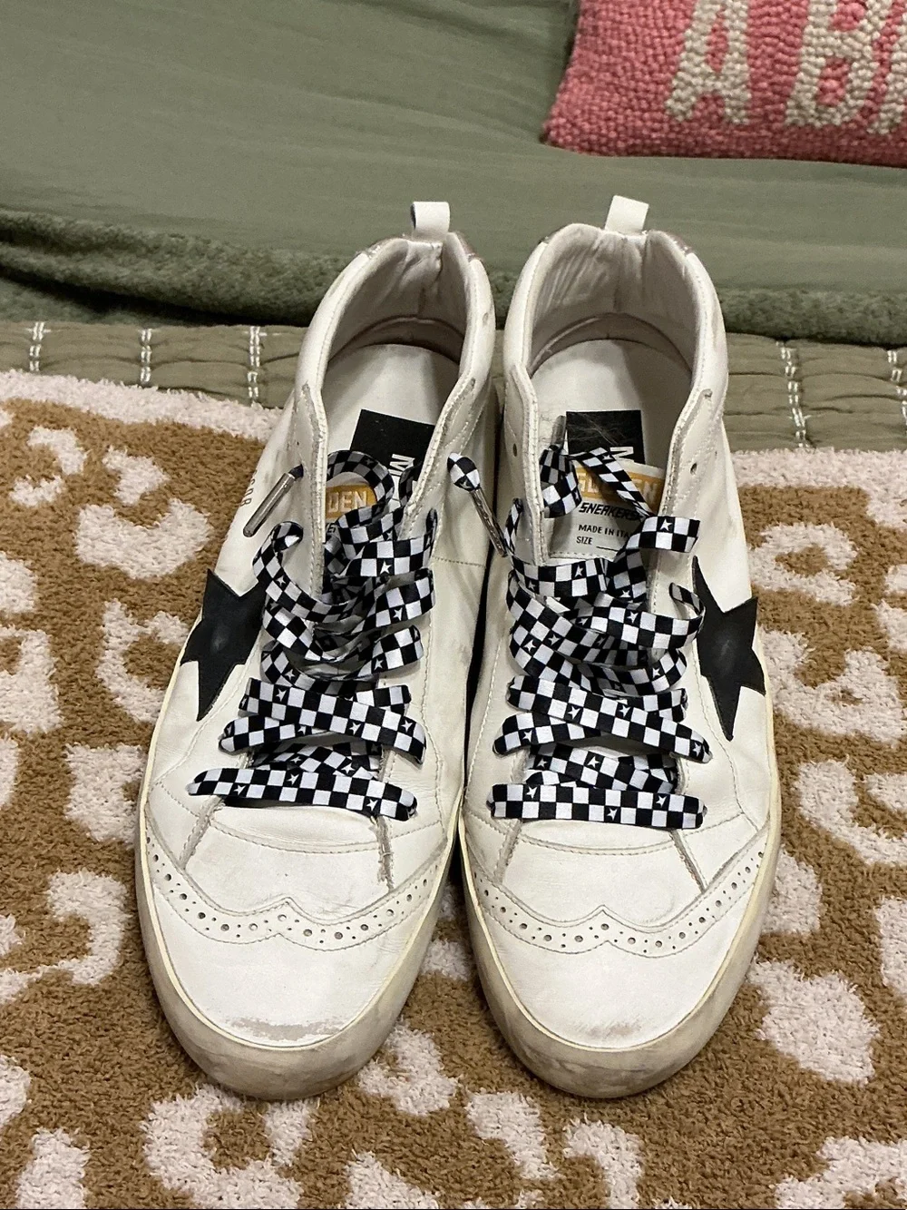Golden Goose white classic side